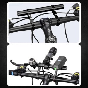 UCHWYT NA KIEROWNICĘ DODATKOWA KIEROWNICA ROWEROWY METALOWY DO ROWERU 4