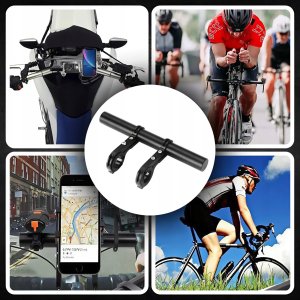 UCHWYT NA KIEROWNICĘ DODATKOWA KIEROWNICA ROWEROWY METALOWY DO ROWERU 8