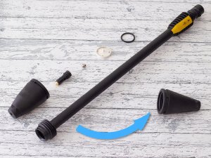 GERMAN Zestaw naprawczy turbodyszy do Karcher K2 K3 K4 K5 dyszy rotacyjnej TURBO 5