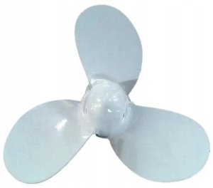 ŚRUBA NAPĘDOWA DO ŁODZI SILIKA ZABURTOWGO METALOWA SILNIK ZABURTOWY PONTONU 6