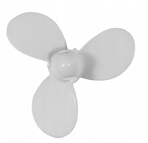 ŚRUBA NAPĘDOWA DO ŁODZI SILIKA ZABURTOWGO METALOWA SILNIK ZABURTOWY PONTONU 4