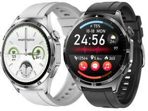 ZEGAREK MĘSKI SMARTWATCH AMOLED 440 EKG POMIAR CUKRU CIŚNIENIE TEMPERATURA 3