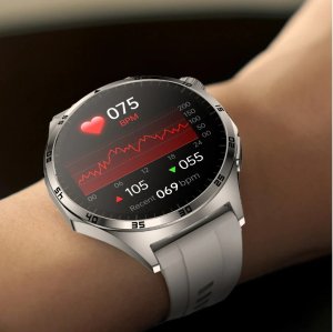 ZEGAREK MĘSKI SMARTWATCH AMOLED 440 EKG POMIAR CUKRU CIŚNIENIE TEMPERATURA 7