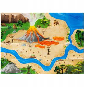 Dinozaury Duży Zestaw Figurek Dla Dzieci 26 Gatunków + Elementy Otoczenia!! 6