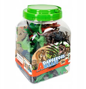 Dinozaury Duży Zestaw Figurek Dla Dzieci 26 Gatunków + Elementy Otoczenia!! 7