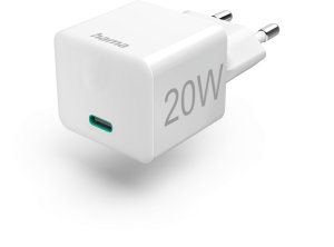 Hama Fast Charger  USB-C  20 W  balta - Stravas adapteris 1