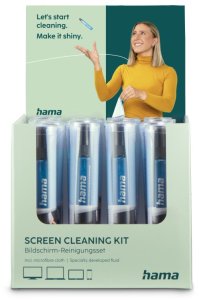 Hama Screen Cleaner  TV un ofiss  15 ml - Tirisanas lidzeklis un lupatina 1