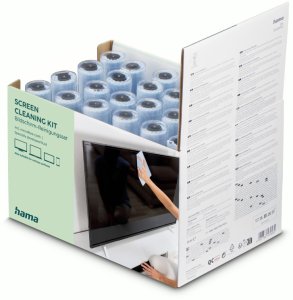 Hama Screen Cleaner TV i biuro 15 ml Tirisanas środek czyszczący i ściereczka 4