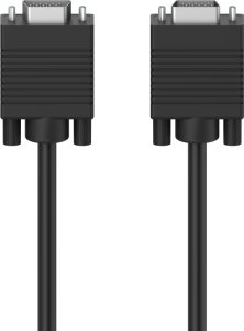 Hama Cable VGA  Full HD 1080p  1 5 m  melna - Vads 1