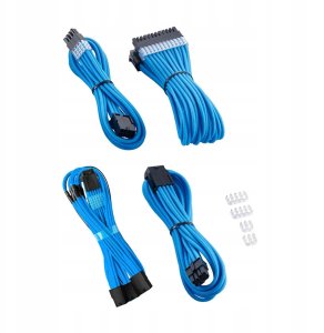 PSU kabeļu pagarinātāji Cablemod Pro ModMesh 12VHPWR Light Blue 1