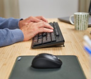 Trust Ody II Silent  SWE  melna - Bezvadu klaviatura ar peli Ody II Silent 6