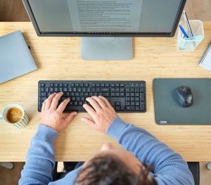 Trust Ody II Silent  SWE  melna - Bezvadu klaviatura ar peli Ody II Silent 7