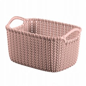 Grozs Knit XS taisnsturis 3L 25x18x14cm roza 3253924849621 1
