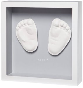 Baby Art my little steps hello color grey  komplekts mazuļa pēdiņas vai rociņas nospieduma izveidošanai 3601097600 1