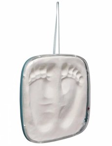 Akcija! Baby Art Hello Baby Galactic Green komplekts mazuļa pēdiņas/rociņas nospieduma izveidošanai + Bubabloon balons ar pārvalku  sarkans 2