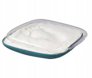 Akcija! Baby Art Hello Baby Galactic Green komplekts mazuļa pēdiņas/rociņas nospieduma izveidošanai + Bubabloon balons ar pārvalku  sarkans 3