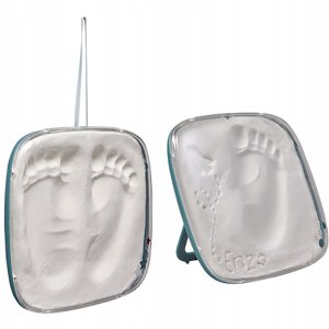 Akcija! Baby Art Hello Baby Galactic Green komplekts mazuļa pēdiņas/rociņas nospieduma izveidošanai + Bubabloon balons ar pārvalku  sarkans 7