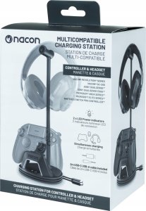 BigBen Nacon Multi Charge Stand  melna - Ladesanas stacija kontrolierim 1