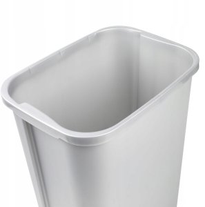 Atkritumu spainis ar grozamu vaku 50L Swantje 38 5x29x66cm gaisa sudraba krasa 4001515308953 8