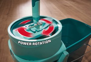 Mop Leifheit LEIFHEIT Gridas uzkopsanas komplekts Clean Twist M Ergo + gr. mazg. lidz. Power Cleaner 1L 52127 6