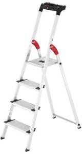 HAILO Kapnes majsaimniecibas L80 ComfortLine / aluminija / 5 pakapieni 038040507 1