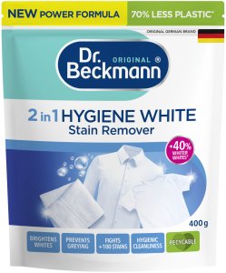 Traipu tirisanas pulveris gaisiem audumiem Hygiene White 2in1 400g 4008455603315 1
