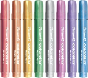 Pelikan Flomasteri Colorella Metallic 8 krasas 3mm (818070) 1