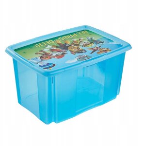 Kaste ar vaku 45L Karolina "Paw Patrol" 55 5x40x30cm gaisi zila 4052396081565 2