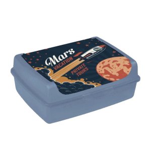 Partikas uzglabasanas trauks click-box midi 1L Carla "Space tour" 17x13x7cm zils 4052396081480 1