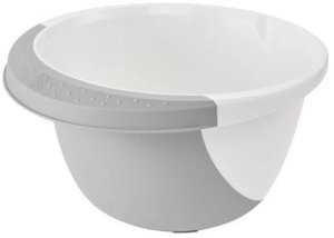 Maisisanas trauks ar pretslides funkciju 3 5L Carlotta O26x14cm balts/peleks 4052396080919 1