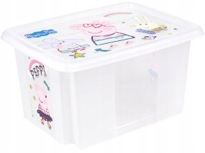Kaste ar vaku 15L Karolina "Peppa Pig" 38x29 5x20 5cm caurspidiga 4052396081664 1