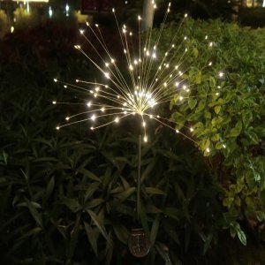SUNARI LED Solar Decor FLS-90 Solar Fireworks 3000K 600mAh Li-Ion 5