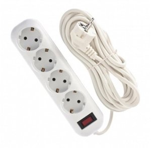 Bellight Extension cord with 4 sockets 5m 2