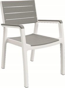 Keter Darza kresls Harmony Armchair balts/gaisi peleks 29201284 1