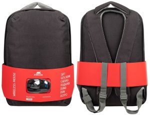 Plecak RivaCase NB BACKPACK 15.6" + MOUSE/7563 BLACK RIVACASE 7