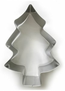 Kukas forma - Ziemassvetku eglite 20 x 13 7 cm 8006043015508 1