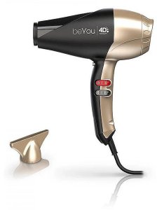 Ga.Ma BeYou 4D Therapy Ultra Ozone Ion  2400 W  melna/zelta 1