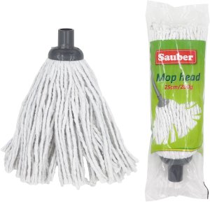 SAUBER Apmainama mop galva 200g / 25cm 24801071 1