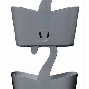 TATAY Pakarinams vannas istabas multifunkcionals plauktins 25x9x28cm peleks 8411801237960 1