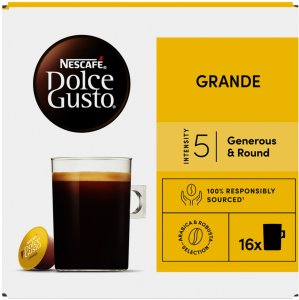 NesCafe Dolce Gusto Grande  16 porcijas - Kafijas kapsulas Grande Aroma 11