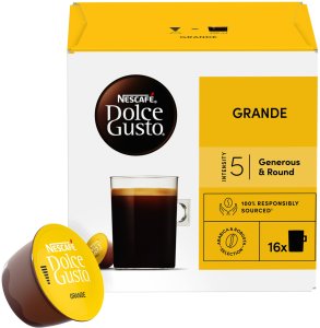 NesCafe Dolce Gusto Grande  16 porcijas - Kafijas kapsulas Grande Aroma 14