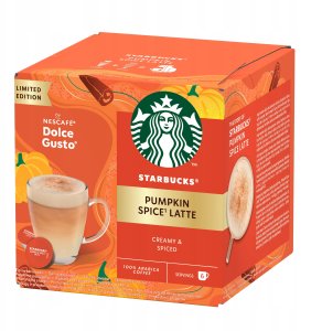 Starbucks Kapsułki do Dolce Gusto Pumpkin Spice Latte 12 szt. (6 porcji) 3