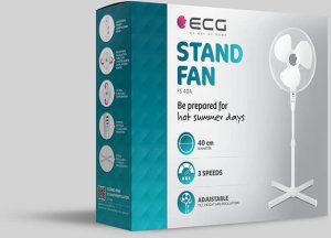 ECG  40 W  balta - Gridas ventilators 6