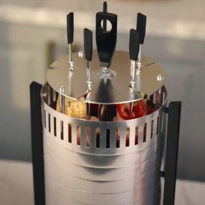 Grill elektryczny Zilan ZLN5565 Pionowy grill barbecue 900W 12