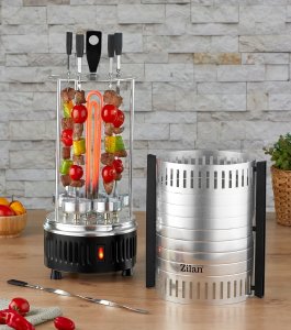 Grill elektryczny Zilan ZLN5565 Pionowy grill barbecue 900W 5