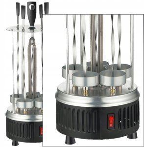 Grill elektryczny Zilan ZLN5565 Pionowy grill barbecue 900W 9