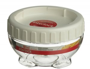 Partikas trauks Interlock 180 ml  / skruvejams / zils 8803733070133 1