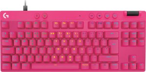 Logitech Pro X TKL Rapid  SWE  roza - Bezvadu klaviatura Pro X TKL Rapid 1