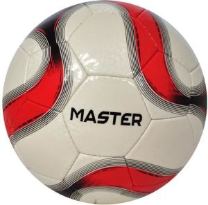 Axer Sport Piłka nożna master czerwona r. 5 (A20687) 1