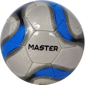 Axer Sport Piłka nożna master niebieska r. 5 (A20685) 1